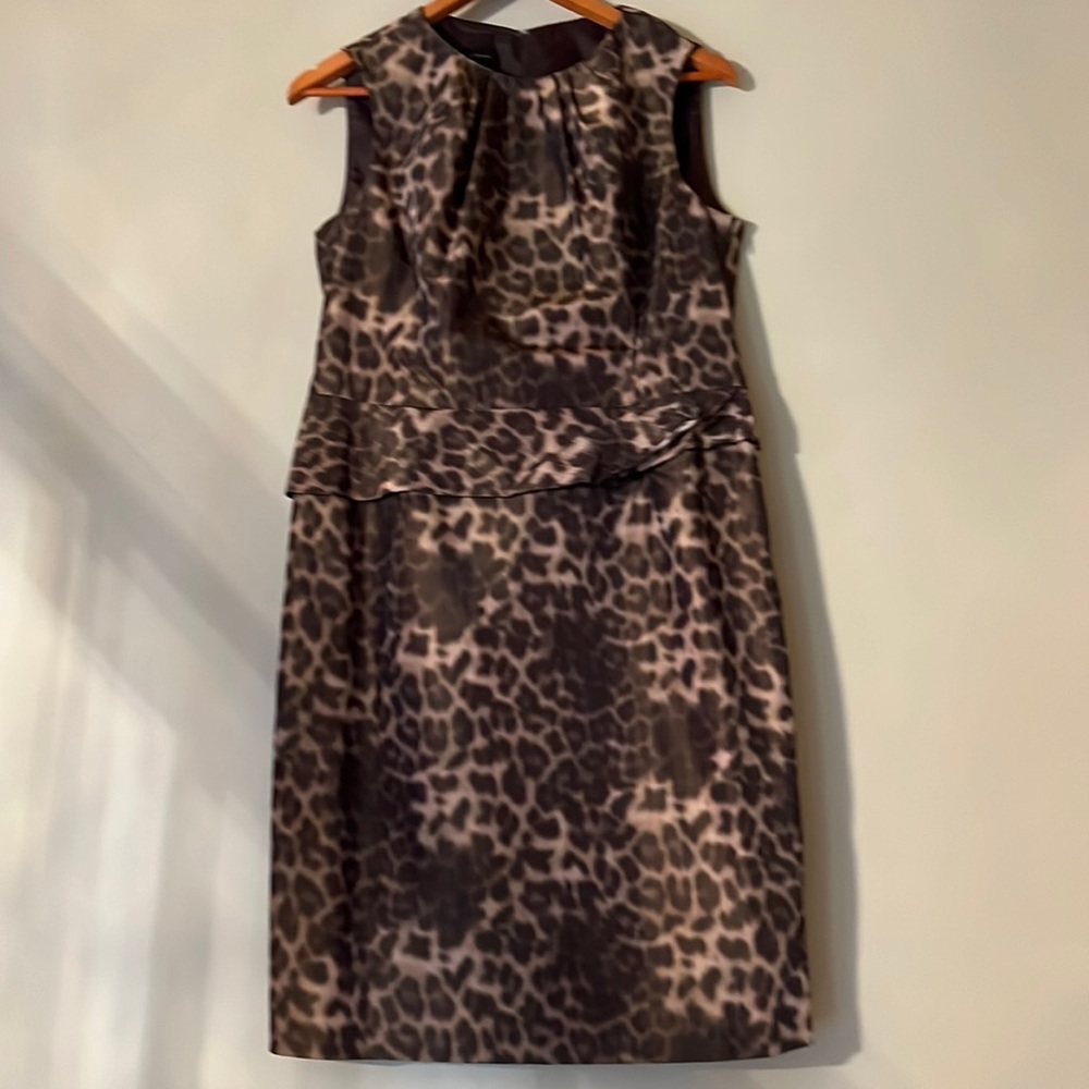 ANIMAL PRINT DRESS - Picture 1 of 5